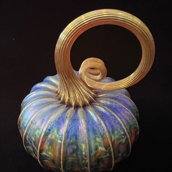 JACK PINE, Artist Signed Multi-colored Decorative Gourd - Picture 2 of 8